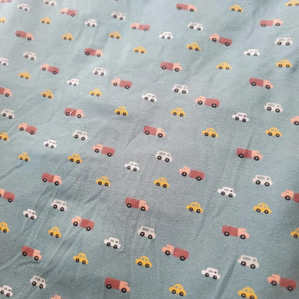 Günamüna Sleep Bag Gown Baby 9-18 MO Blue Car Print 2.5 TOG Zip Winter